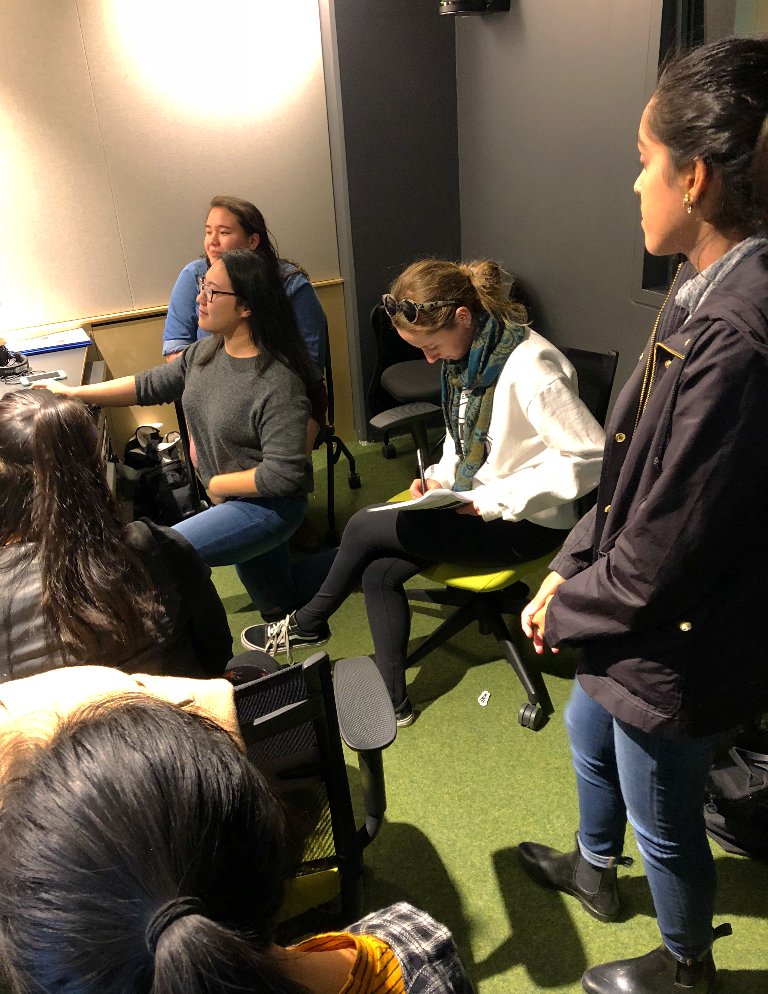 IQ_Podcast's tweet photo. Thank you to everyone who came out to our Allan Slaight Recording Workshops! We had a blast teaching you our techniques :D
#recording #podcasting #inappropriatequestions #tmzevent https://t.co/iHtG1jOkrT