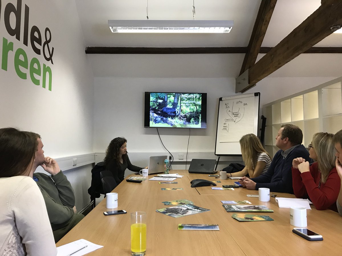 We were delighted to welcome Helen from the @DerbysWildlife today to talk to us about #norbriggs flash - a site we’ll be helping them with over the next year! Exciting! #companyconservation #ecology #happystaff #goodtogiveback