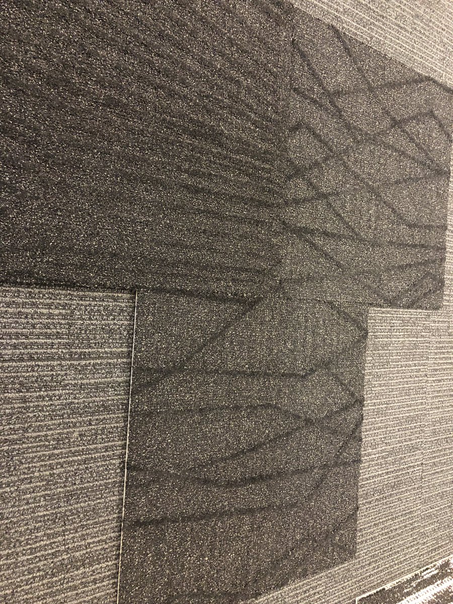 JackieP_EUA's tweet image. Love all the new @MillikenFloors carpets @EUA saw today in our update #workplaceexperts #design #carpet #lovewhatyoudo