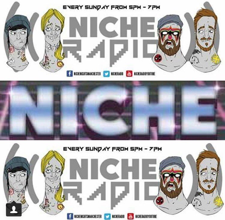 NicheRadio's tweet photo. After our long hiatus Niche Radio will be back this sunday 5-7pm on #fabradiointernational tune in for all your geeky, nerdy and down right niche news!
#niche #radio #fabradio #welcometotheageofrad https://t.co/mN2Qjdd0cw