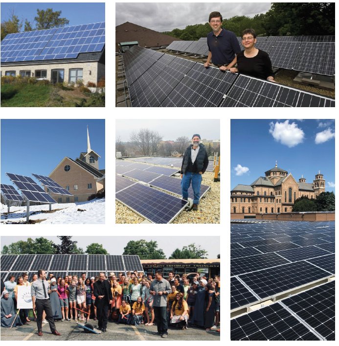 How are faith communities caring for creation with renewable energy? Come find out on Sunday, Nov. 4, at Grace Lutheran Church, 1105 N. Bequette St. Dodgeville. We will begin with lunch at noon, followed by presentations.