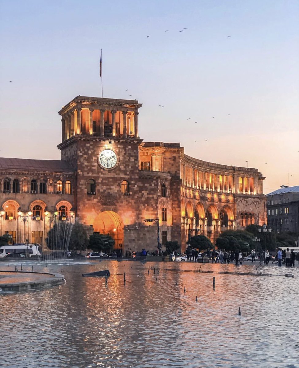 Hello from Armenia’s beautiful capital Yerevan! 🇦🇲🌹