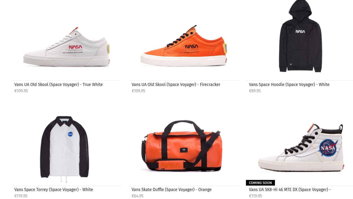 vans space voyager canada