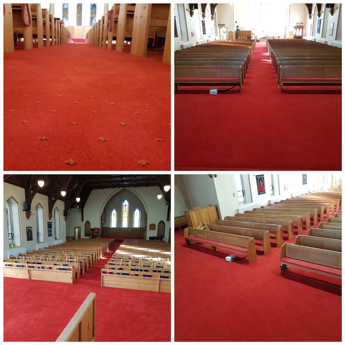 C_G_Hughes's tweet photo. Superb quality axminster carpet tiles from @BrintonsCarpets Expertly installed by @MJ_Flooring and a very happy client https://t.co/GhSQBv9tVs