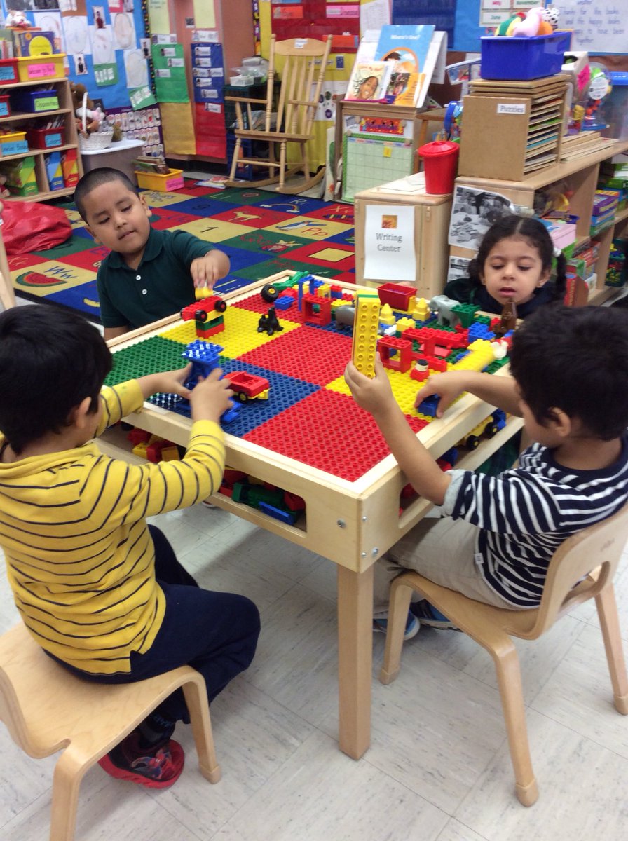 Building with Legos in PreK 119 #ps 76q