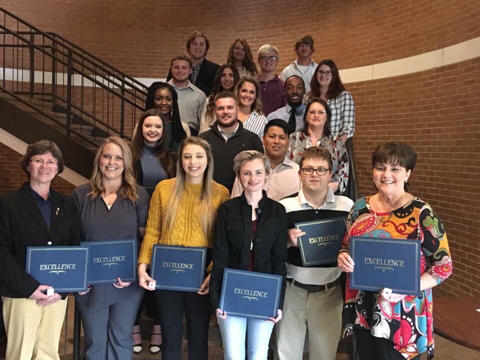 Congratulations to the newest members of the Rankin College of Business! ✏️📚