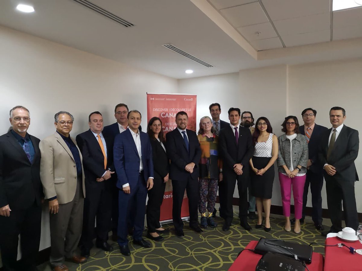 JKHillCDA's tweet photo. Iniciamos la misión de TICs en Costa Rica 🇨🇷 con la ayuda de nuestros amigos de #CINDE y #CAMTIC. Canadá 🇨🇦 es un líder mundial en tecnologías de la comunicación y Costa Rica 🇨🇷 un excelente socio. #Comercio @invest_cr @CAMTIC @CanAmbCRHDNC https://t.co/EvM63FbCPo