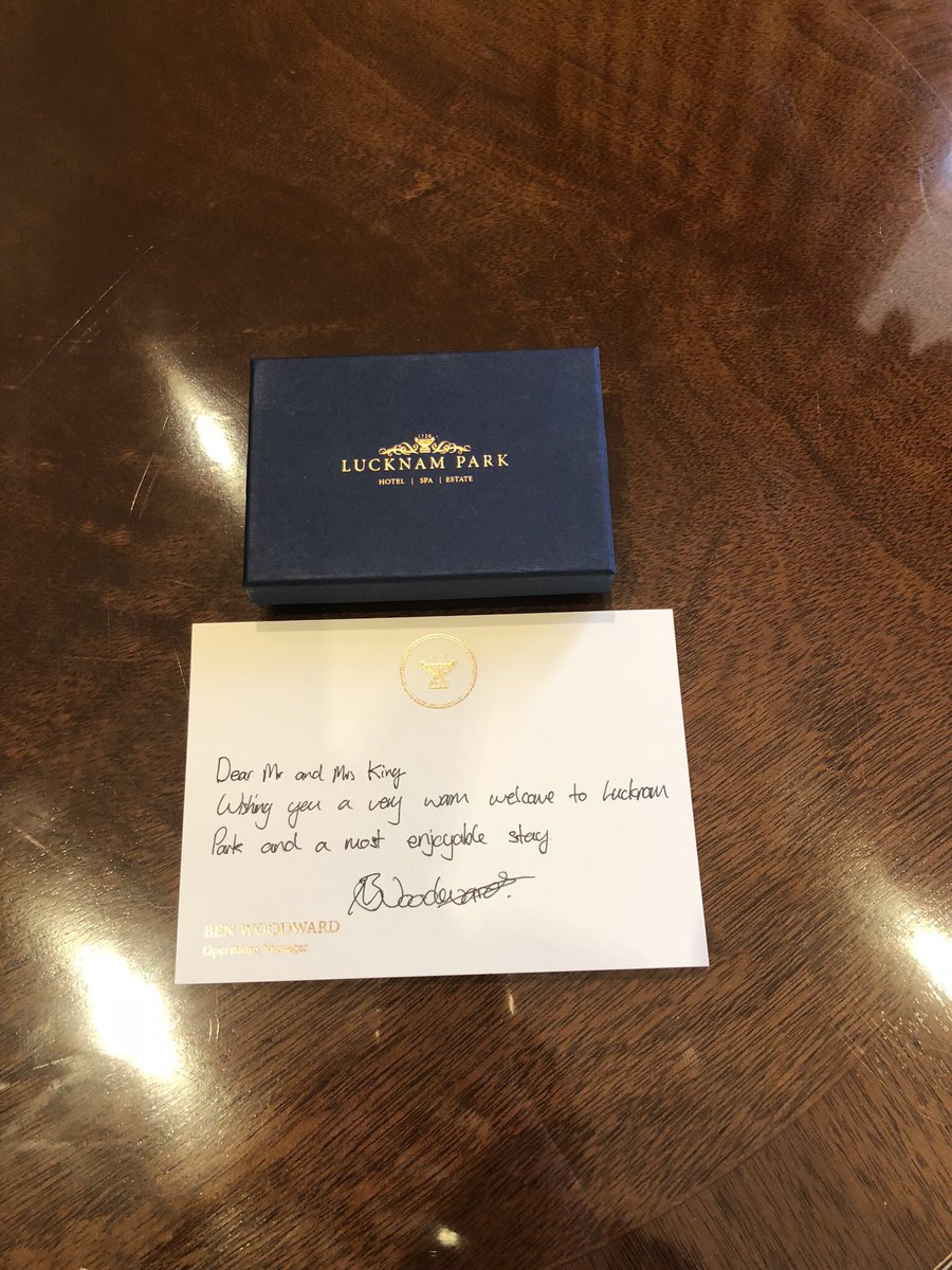 Lovely day at Spa,fab meal <a href="/whitehartford/">White Hart Ford</a> now staying <a href="/LucknamPark/">Lucknam Park, Emblems Collection</a> #pamperedandspoilt