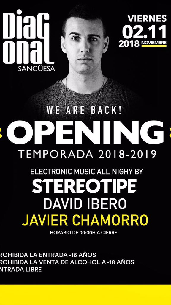 bardiagonal's tweet image. Viernes 2/11/2018
Fieston gordo !!!
Diagonal (Sangüesa)