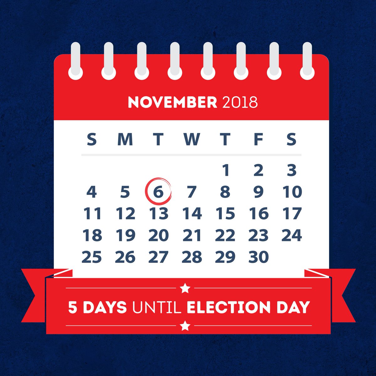 Only 5 days left! Join us tonight for pizza and phone banking! Every call counts! #TeamScotto