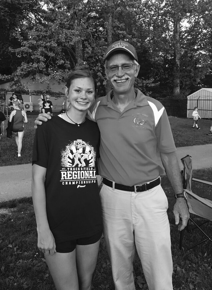 _maggieday's tweet photo. To the man who made me a runner...thank you for believing in me even when I didn’t believe in myself (and for telling me to suck it up and just go out and run) Rest easy Coach K, we all love you 💛 https://t.co/Xf6LHeLaff