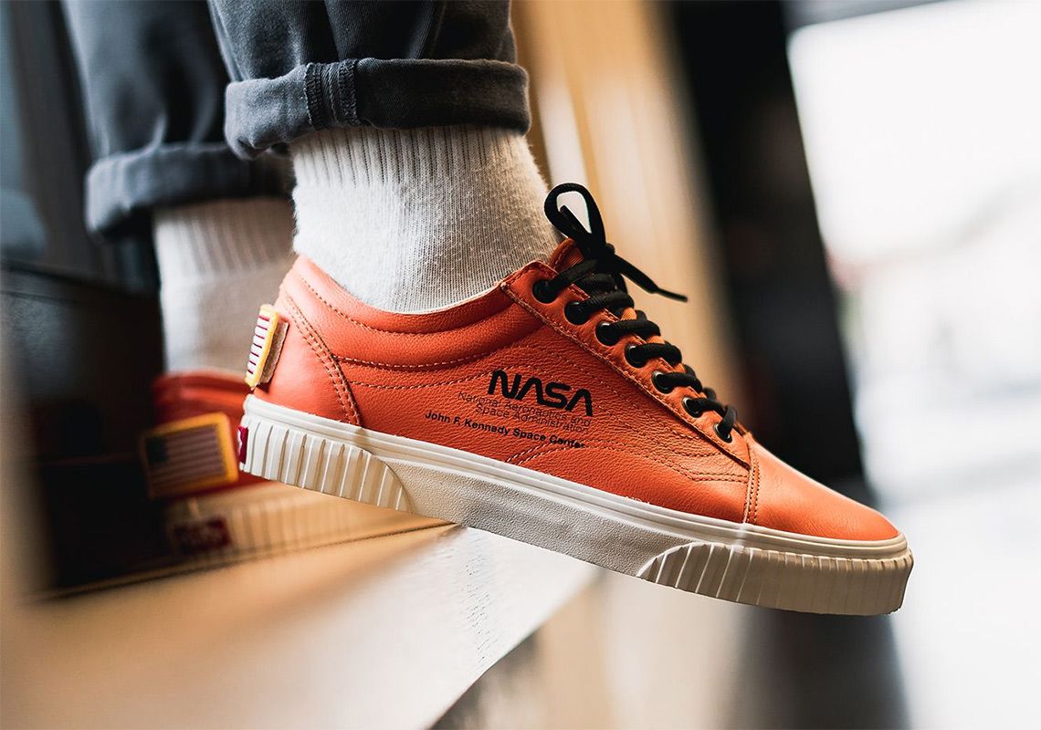 vans x nasa orange