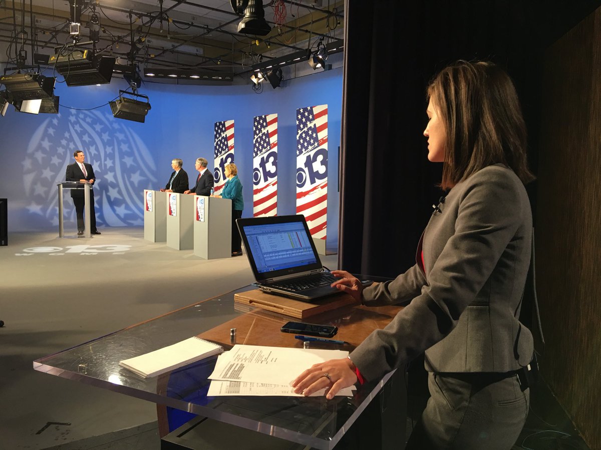 KimBlockMaine's tweet image. Just about ready for our Gubernatorial debate.  Join us on air and online.  #mepolitics #YourVoiceYourFuture #liveoncbs13 ⁦@GreggWGME⁩ ⁦@JenniferWGME⁩ ⁦@WGME⁩