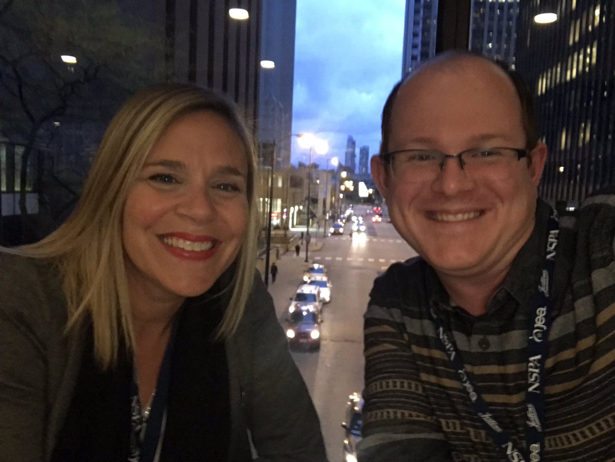 FSPA's tweet photo. #FSPA is at #nhsjc18 in Chicago. If you see Sarah or Adam, make sure you say hi! https://t.co/6tkOT429rE