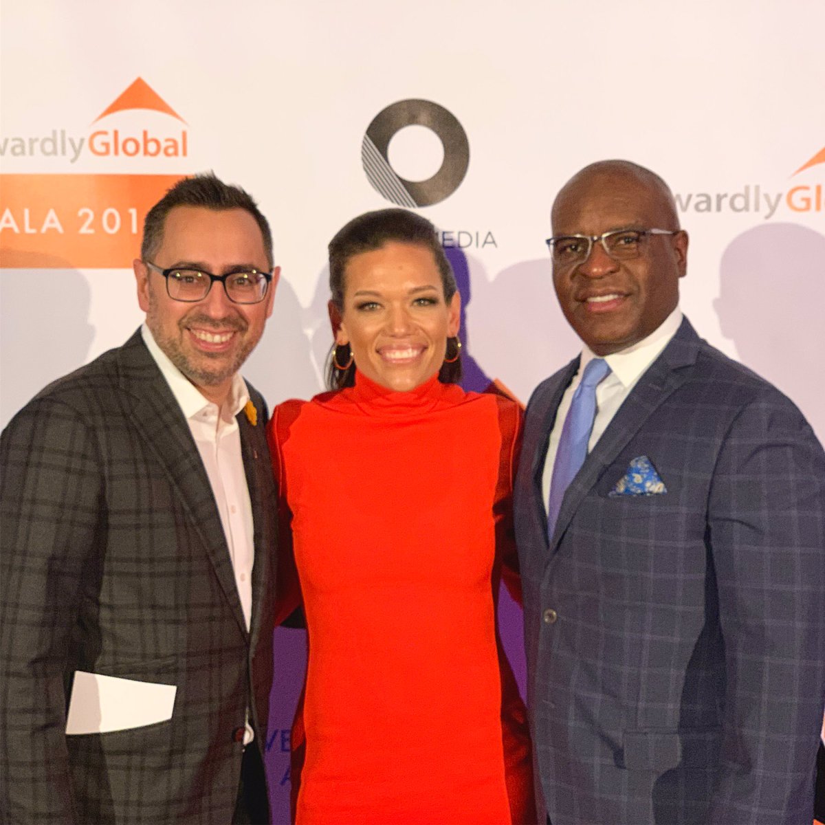 Tonight our CMO, <a href="/KirkMcD_/">Kirk McDonald</a> is being honored with the Outstanding Leadership Award at the @Upwardly_Global 2018 Passport to Possibilities Awards &amp; Gala!
