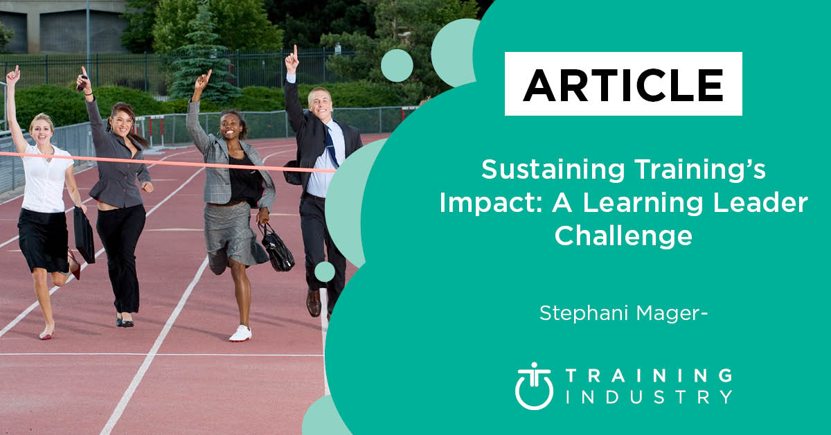 TrainingIndustr's tweet photo. Training Industry #research has found that sustaining the impact of #training can be challenging. Here are some strategies to help. #corporatetraining #learningleaderchallenges @Tony_Wranx @wranxapp @thisisocraddock @mind_tools @kennethbaucum https://t.co/OFNKohmtjf https://t.co/O9Dle4nPrK