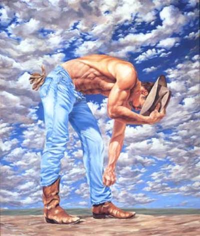 Gay male erotic body manipulation services