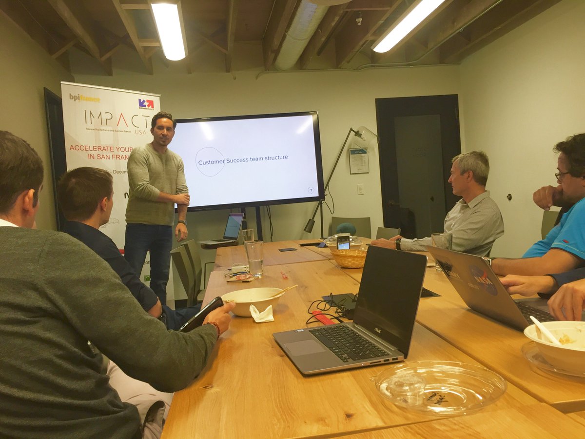 NGoubin's tweet image. Thanks to davidcapple, General Manager &amp;amp; VP Customer Success at typeform, for sharing your experiences about "Create the best Customer Success Strategy". It was really helpful for our entrepreneurs! 
#ImpactUSA2018 #startup #business #SF #Tech