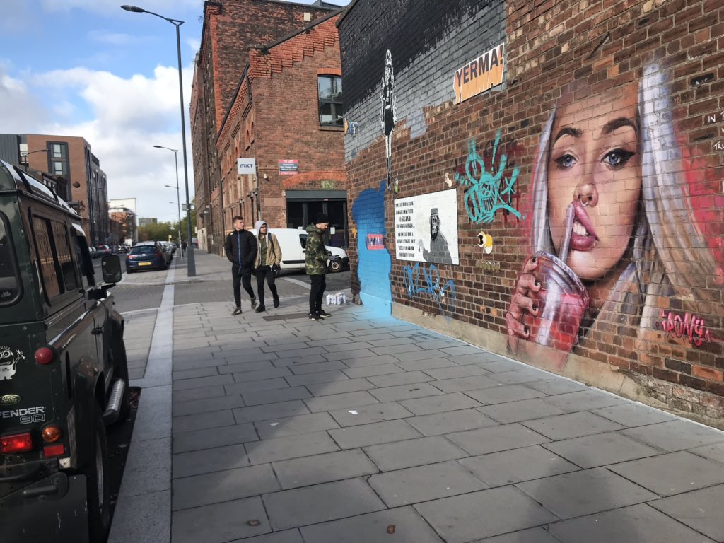 SoundCityForum's tweet photo. Another great addition to the Baltic Triangle family #Liverpool #caughtintheaction @SoundCity https://t.co/Ft4g30sYYx