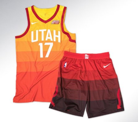Chris Creamer  SportsLogos.Net on X: The Utah Jazz announced today they  will be bringing back their City Edition uniforms from last season, the  Jazz are the only team in the NBA
