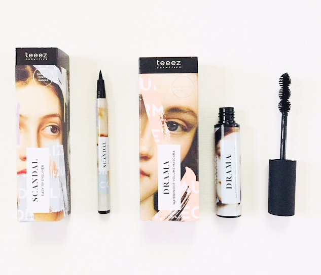 davelackie's tweet image. I seriously love the Teeez Beauty packaging. Look at this Easy Tip Eyeliner and Waterproof Mascara! I'm giving them away on Twitter. To enter, RT &amp;amp; follow @davelackie