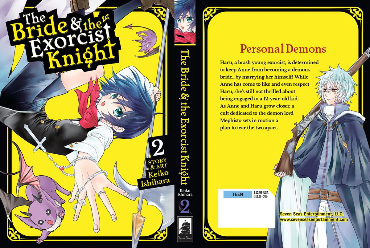 Seven Seas on Twitter: "BEASTS OF ABIGAILE, Vol. 4 | Spica Aoki