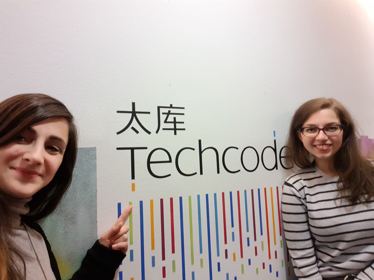 DataNativesCon's tweet image. @Techcode_Berlin, we had an amazing night last night! Thank you for giving us the opportunity to speak about #DN18! Proud of our girls Deniz and @pusterlasilvia😁 #meetup #techcode #100chinameetup #Berlin