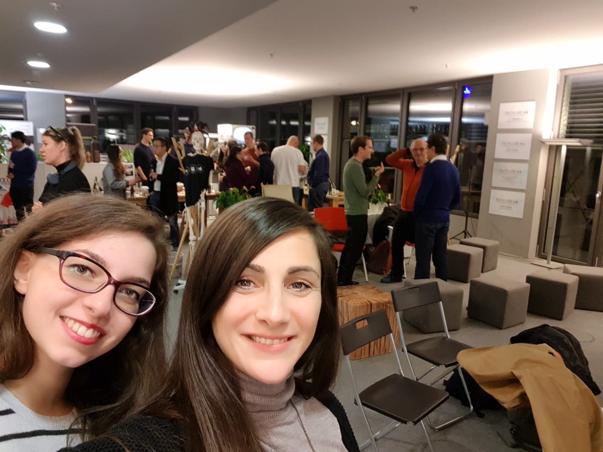 DataNativesCon's tweet image. @Techcode_Berlin, we had an amazing night last night! Thank you for giving us the opportunity to speak about #DN18! Proud of our girls Deniz and @pusterlasilvia😁 #meetup #techcode #100chinameetup #Berlin
