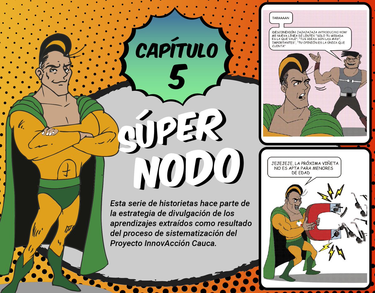 RedInnovAccion's tweet photo. ⚡#SúperNodo Cap. 5 I En este episodio descubre por qué Desconexión está haciendo que todo el mundo use gafas.😎https://t.co/XfO4if0gPS https://t.co/8mDhmYeMST