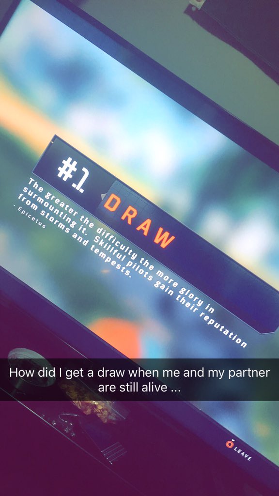 LoganPercy67's tweet photo. @CallofDuty Two games in a row we’ve gotten victories in Quads and we’ve receive “draw”. One with two squad mates left and the other with all four. Please reply and fix. https://t.co/6nS6sRagvz