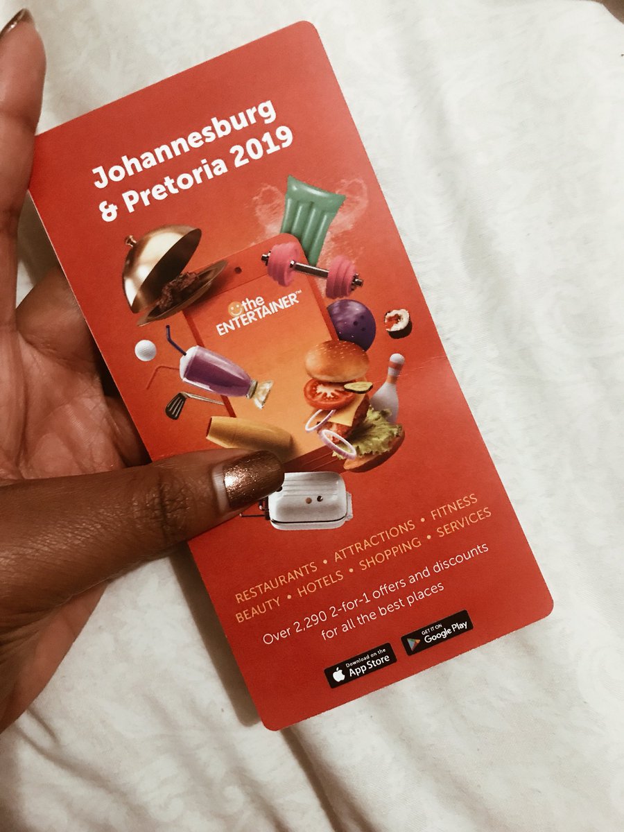 Thobi_Rose's tweet image. The Rand is low y’all - for the best 2-for-1 deals download @EntertainerZA 

Don’t say I didn’t ever put you on. I have saved over R1000 ok it already &amp;amp; it’s a serious life saver.
Food &amp;amp; Drink - Beauty &amp;amp; Fitness, Leisure , Fashion, Travel etc 
#SaveWithASmile