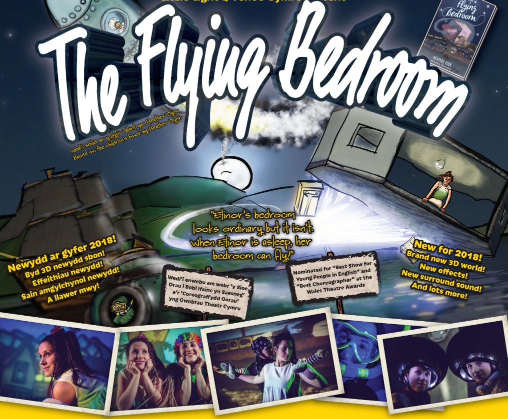 littlelight_cic's tweet photo. Bilingual dance theatre show for the whole family about a magical bedroom that flies. Come on an exciting adventure with Elinor! Free workshops after show. Landing at @PontioTweets for one day only. Sat, 3.11.18   11:30am &amp;2:30pm - Don't miss it! https://t.co/IdIVToDiB7