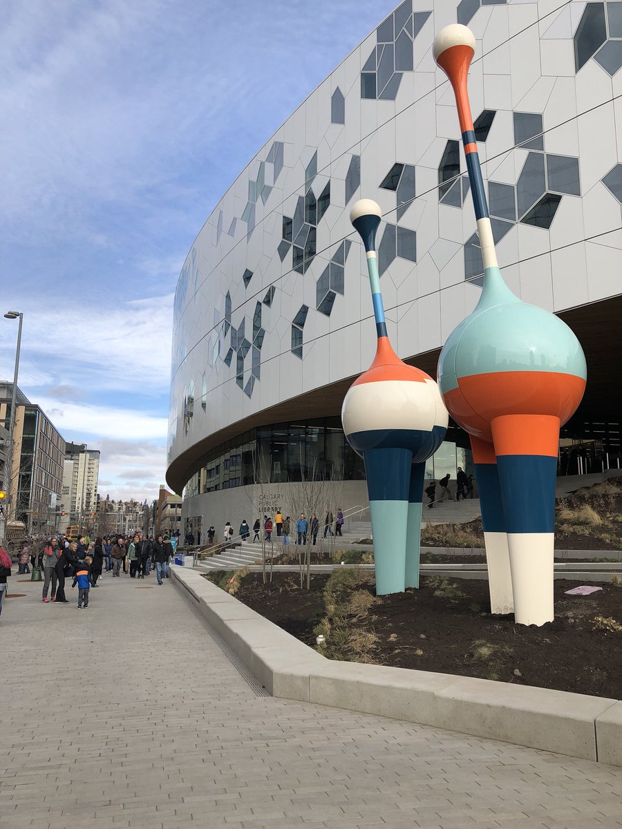 That’s it for me! It’s been great to experience seeing the opening of the new central library.