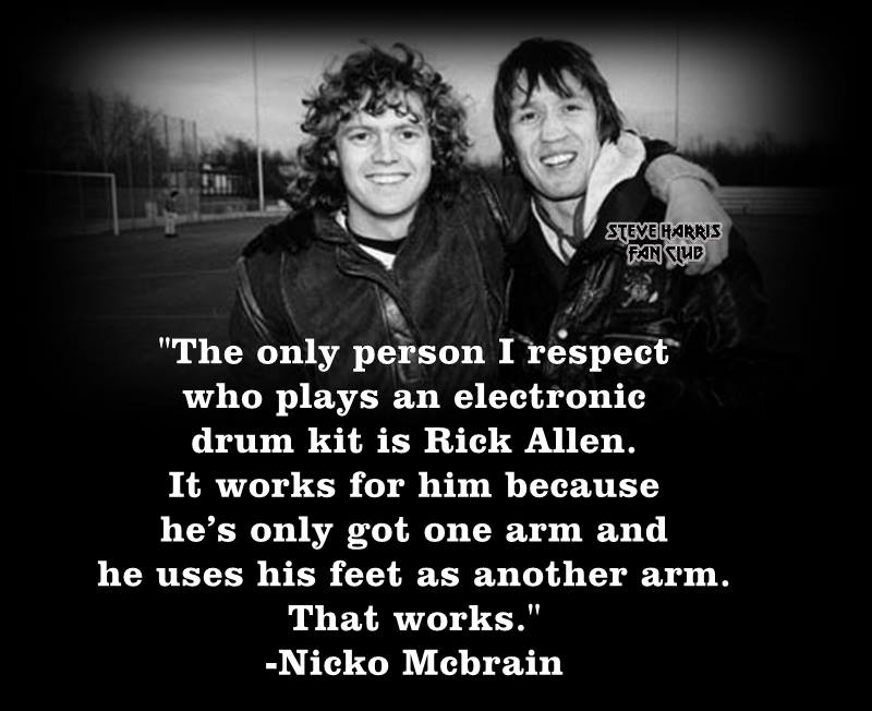 Happy 55th Birthday, Rick Allen! 