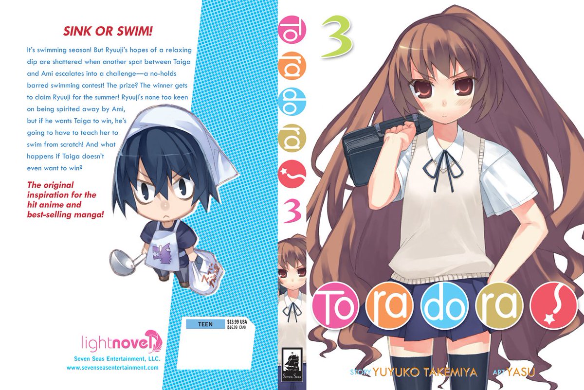 Toradora! Licensed by Seven Seas – English Light Novels