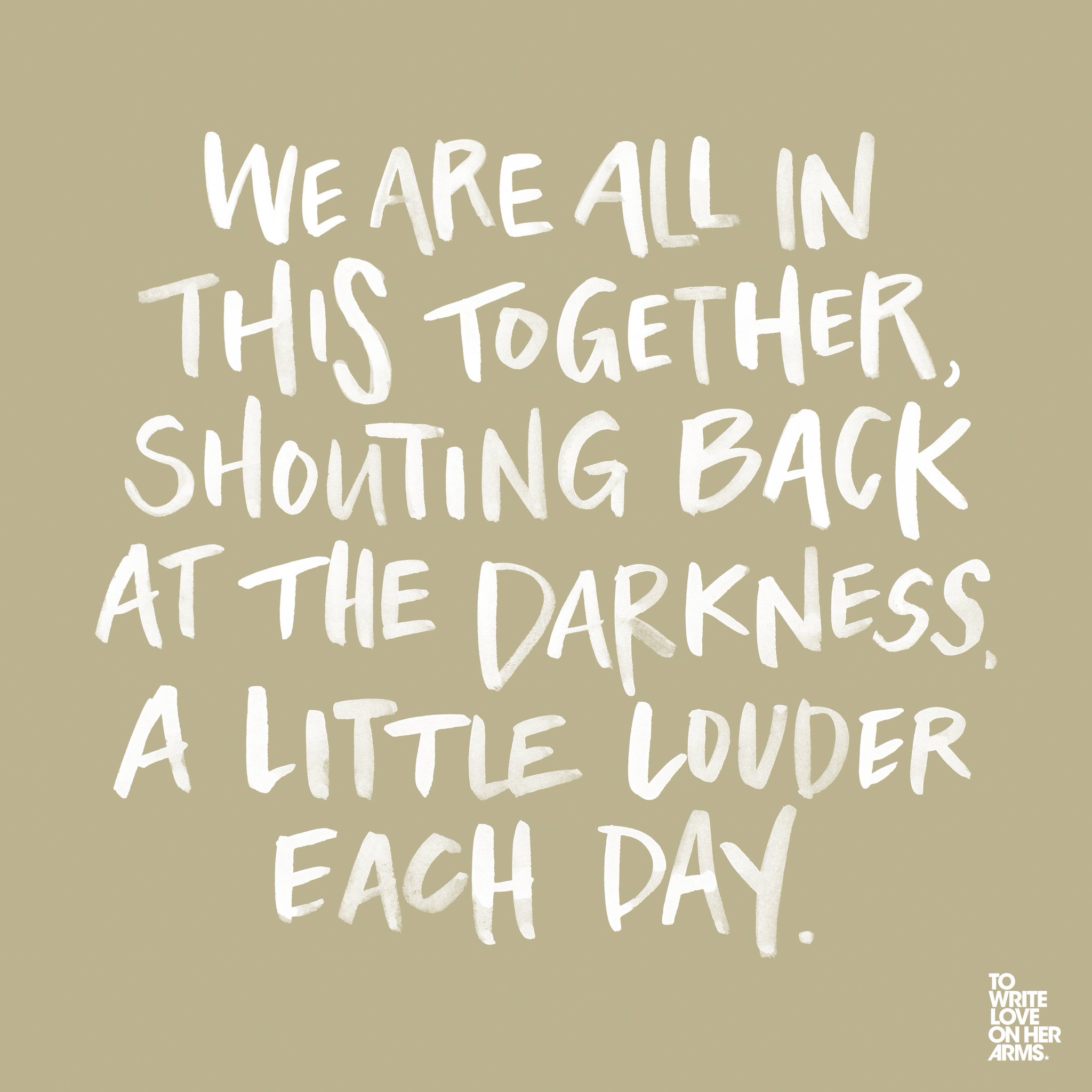 Twloha We Are All In This Together Shouting Back At The Darkness A Little Louder Each Day Jamietworkowski Welcome To November Here S What The Twloha Calendar Looks Like Today Twloha We Are All In This Together Shouting Back At The Darkness A Little Louder Each Day Jamietworkowski Welcome To November Here S What The Twloha Calendar Looks Like Today