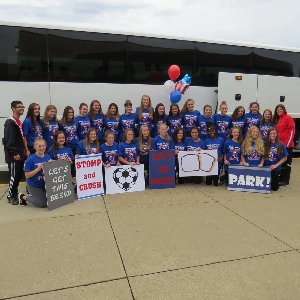 OhioCounty1's tweet photo. What A Send Off!!! Good luck to the STATEBOUND @WheelingParkHS Girls Soccer Team!!! Go Park!!!! https://t.co/8ZUzJUGMUq