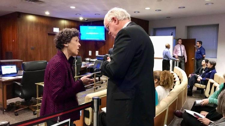 Officials and residents from Wilmette and Evanston speak out against MWRD easement request for Keefe property.
trib.in/2Rrkot5