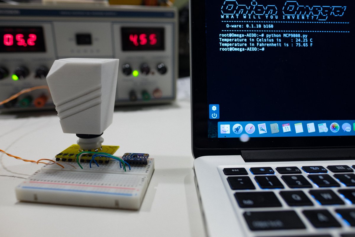Second Robotics (@secondrobotics) on Twitter photo <a href="/OnionIoT/">Onion</a> <a href="/MouserElec/">Mouser Electronics</a> <a href="/sparkfun/">SparkFun Electronics</a> <a href="/adafruit/">adafruit industries</a> <a href="/ParallaxInc/">Parallax Inc.</a> I did get this up and running a bit back, Here is a completed picture. The flexible antenna has worked really well. May look at building a ecosystem of carrier boards around it. Currently reading the temperature with a MCP9808 breakout from <a href="/adafruit/">adafruit industries</a> <a href="/OnionIoT/">Onion</a> <a href="/MouserElec/">Mouser Electronics</a> <a href="/sparkfun/">SparkFun Electronics</a> <a href="/adafruit/">adafruit industries</a> <a href="/ParallaxInc/">Parallax Inc.</a> I did get this up and running a bit back, Here is a completed picture. The flexible antenna has worked really well. May look at building a ecosystem of carrier boards around it. Currently reading the temperature with a MCP9808 breakout from <a href="/adafruit/">adafruit industries</a>