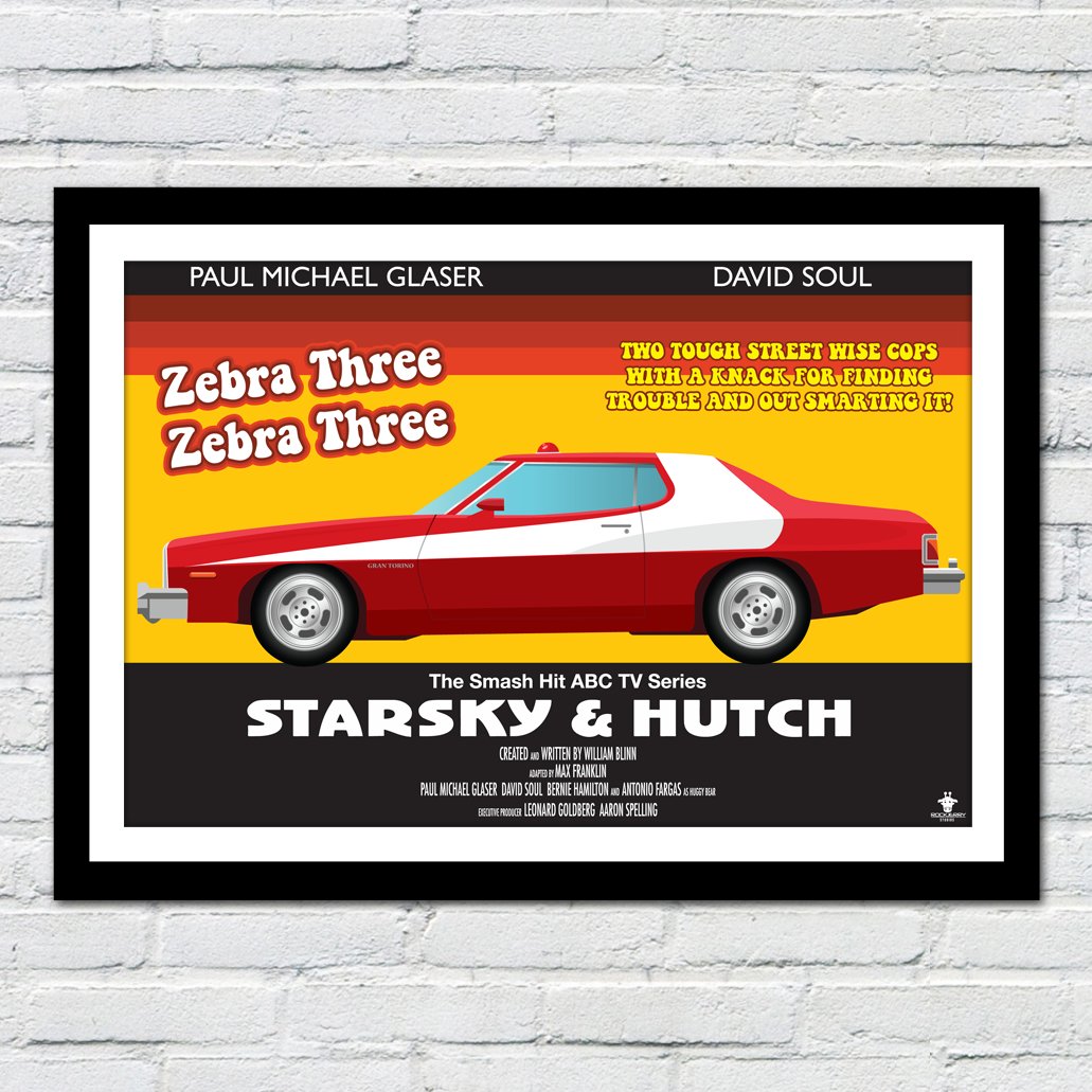 Starsky &amp; Hutch poster, recently created by Rockjerry. #digitalartprints #starskyandhutch #movie #movieposter #70s #tvshow #mcmcomiccon #mcmlondoncomiccon #MCMLondon <a href="/IL0VEthe80s/">I❤️80s𝕏</a> #classic #80s #cinema #filmposter #art #seventies #retro #posters #PRINTING #minimalist #fanart