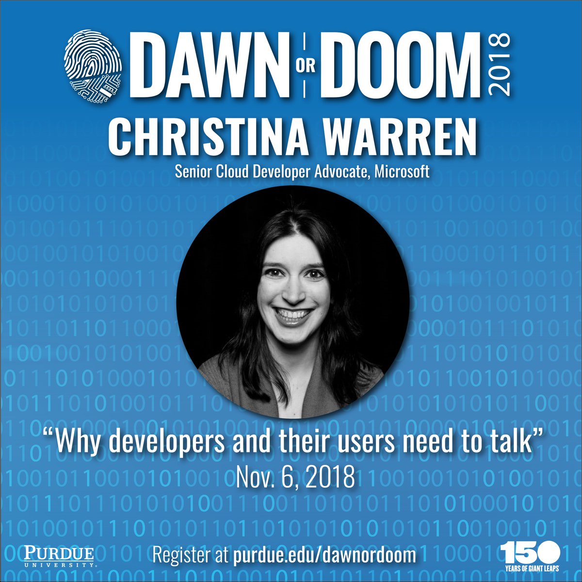 DawnorDoom's tweet photo. #DawnorDoom is next week! Have you planned your two days yet? For the full list of talks, go to https://t.co/Wc4IHvuoGh. https://t.co/EEE0l1Ezhz