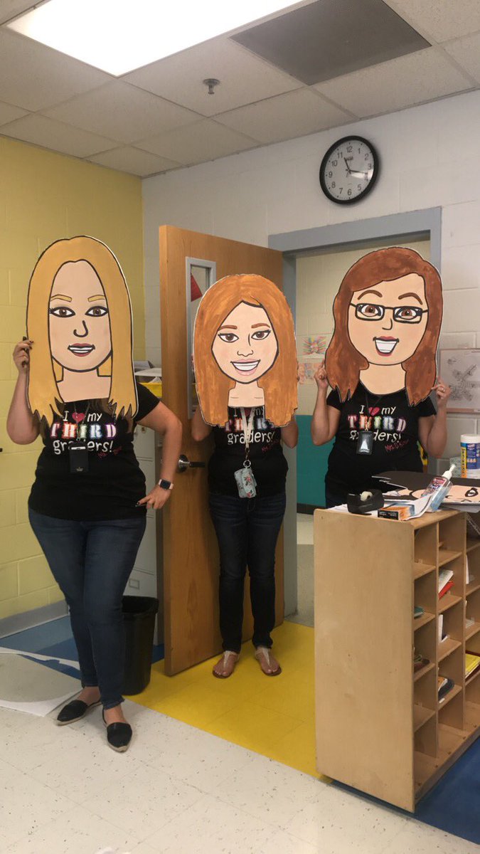 We decided to be our Bitmojis for Halloween! 😂. The outcome was Amazing!!  3rd Grade Team at Lee H. Means Fine Arts Academy
