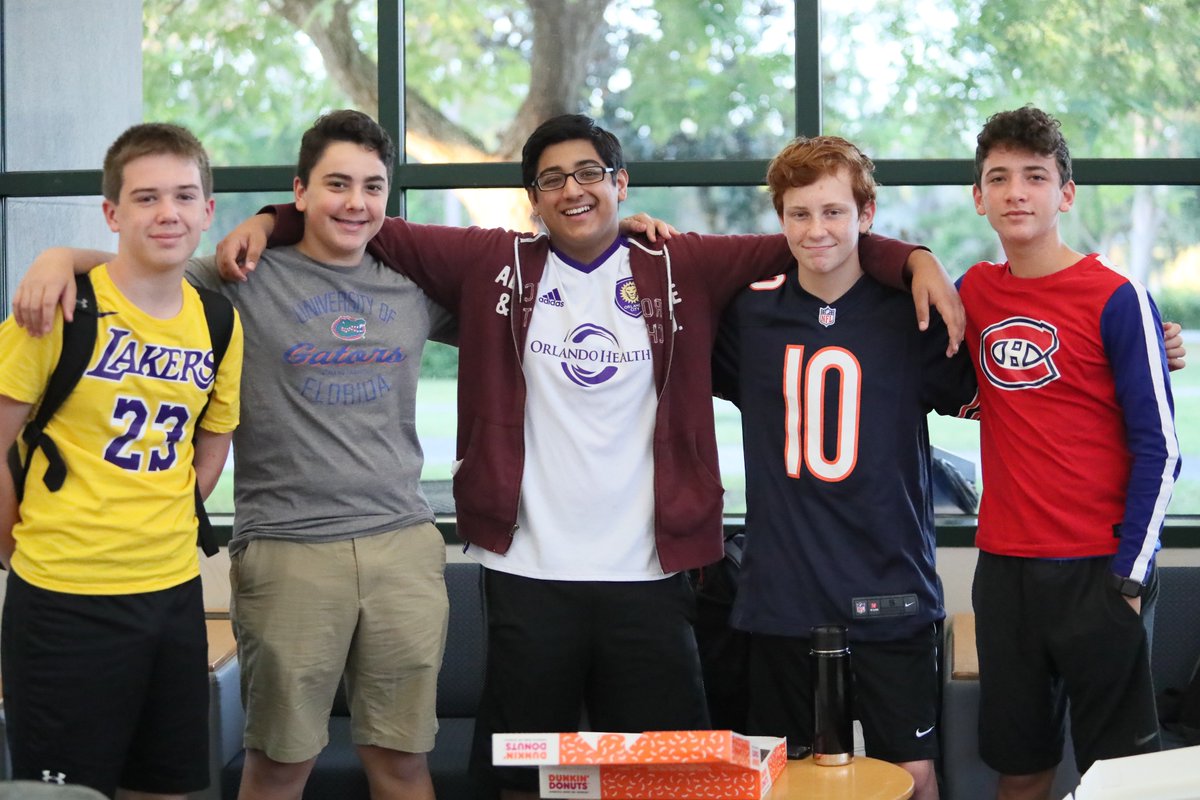 TrinityPrepFL's tweet photo. We were all champions for our 4th day of #TPSSpiritWeek! #TrinityPrepFL https://t.co/HcJvC75vDF