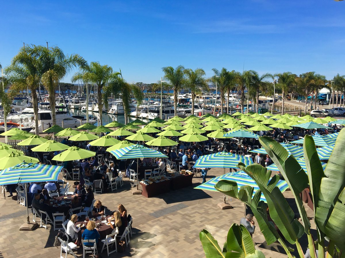 bradjwise's tweet image. Networking lunch at #CHiME18. America’s Finest City.