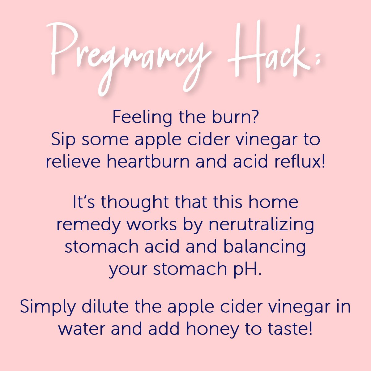 BellyButtonLLC's tweet photo. Get rid of heartburn with this super cool pregnancy hack! 💓 #bellybuttonband #pregnancy #hack #heartburn #motherhood https://t.co/hsQ4ibG9E5