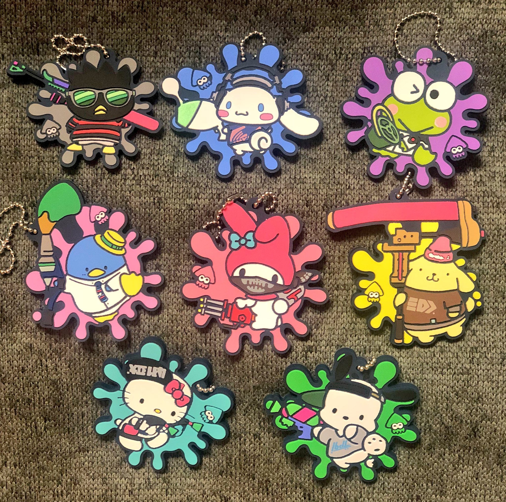 Splatoon keychains shop