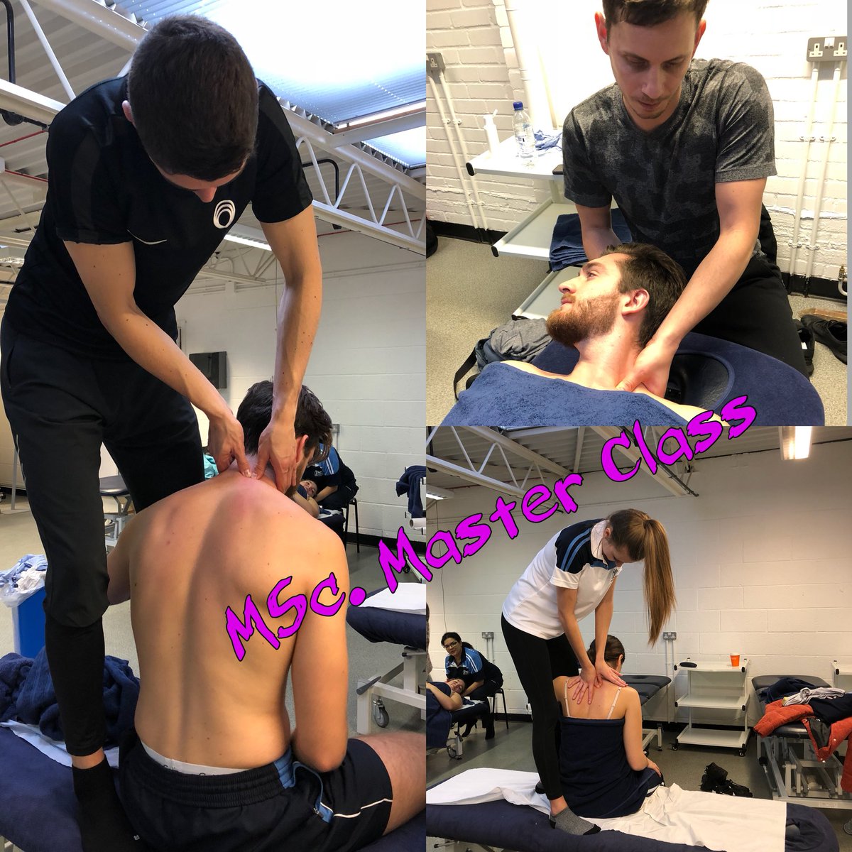 Clarisssssse's tweet image. Great fun teaching @YourStMarys MSc. Sports Rehab. A Master Class in Soft Tissue Techniques.. #FasciaWork #TriggerPoints #ThumbsofSteel 🤣🤣🤣 #CervicalSpinePathology