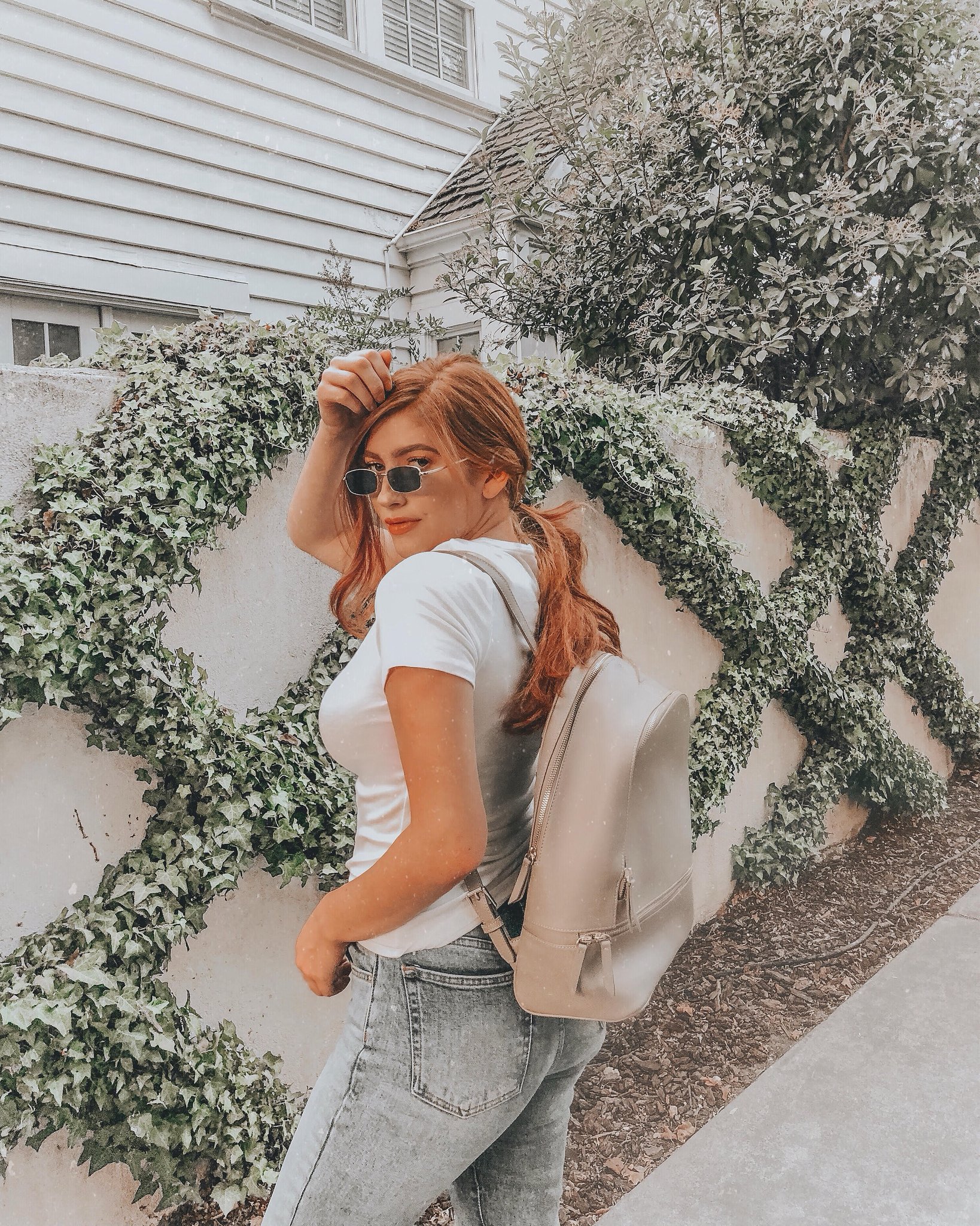 samsonite ladies leather city backpack