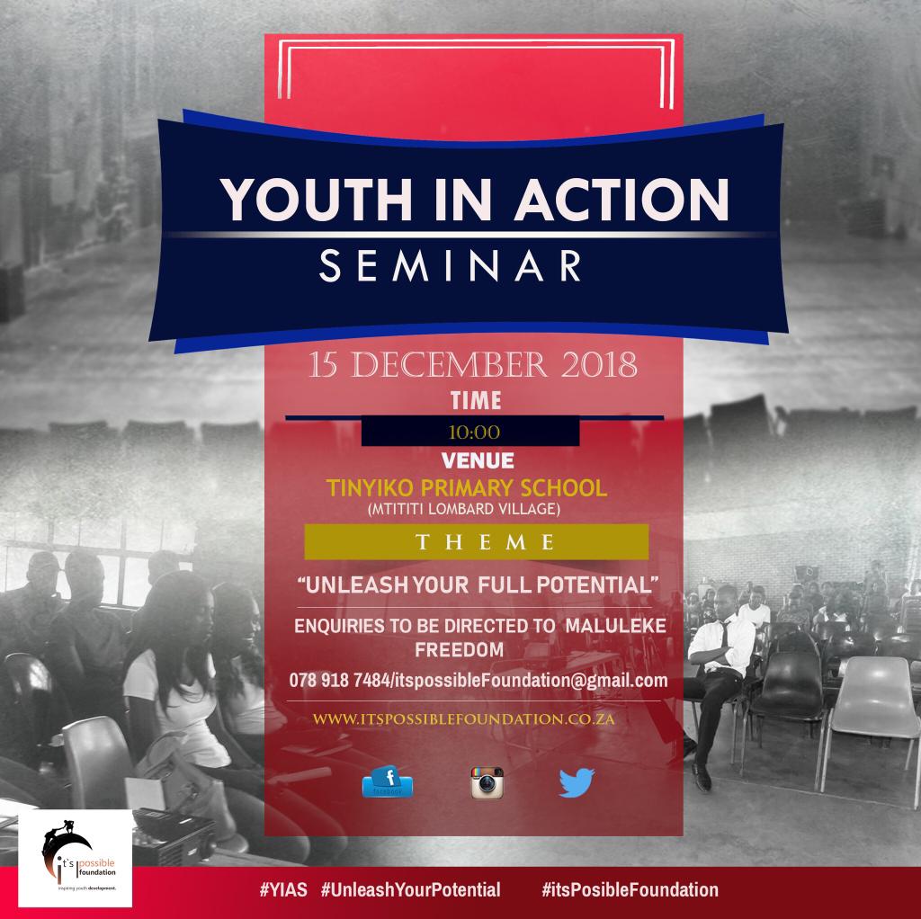 IPF_SA's tweet photo. #YIAS
#UnleashYourFullPontential
#ItsPossibleFoundation https://t.co/KP9gEz7hsr