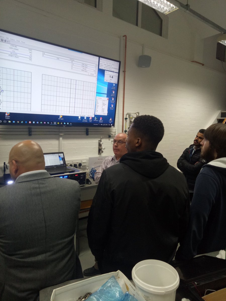 vikaskooneti's tweet photo. Production Logging tools help us to ascertain the nature of fluids in Oil Wells... It was a great experience with Mr.Gerath Brown (Baker Hughes) on Tuesday in SPE Week Thanks alot for Explaining and demonstrating the tools @SPEtweets @SPEPortsmouthUP @UoPTechnology #wearespe #spe https://t.co/NDD2pgFSOX
